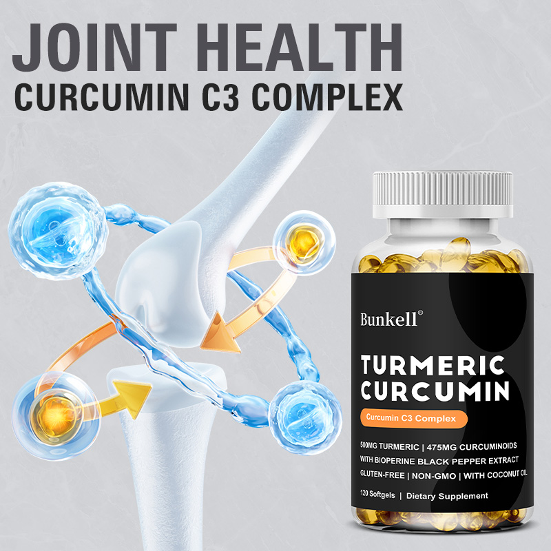 Turmeric Curcumin Capsule - كبسولات الكركمين عالية الجودة، تدعم صحة