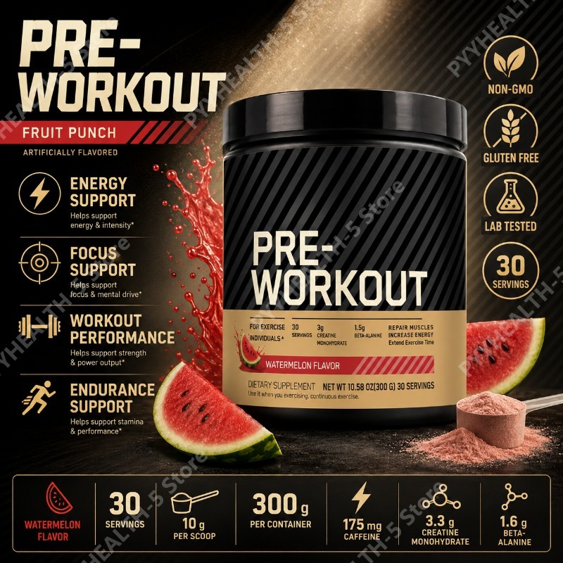 Pre Workout Supplement - مسحوق ما قبل التمرين مع الكرياتين