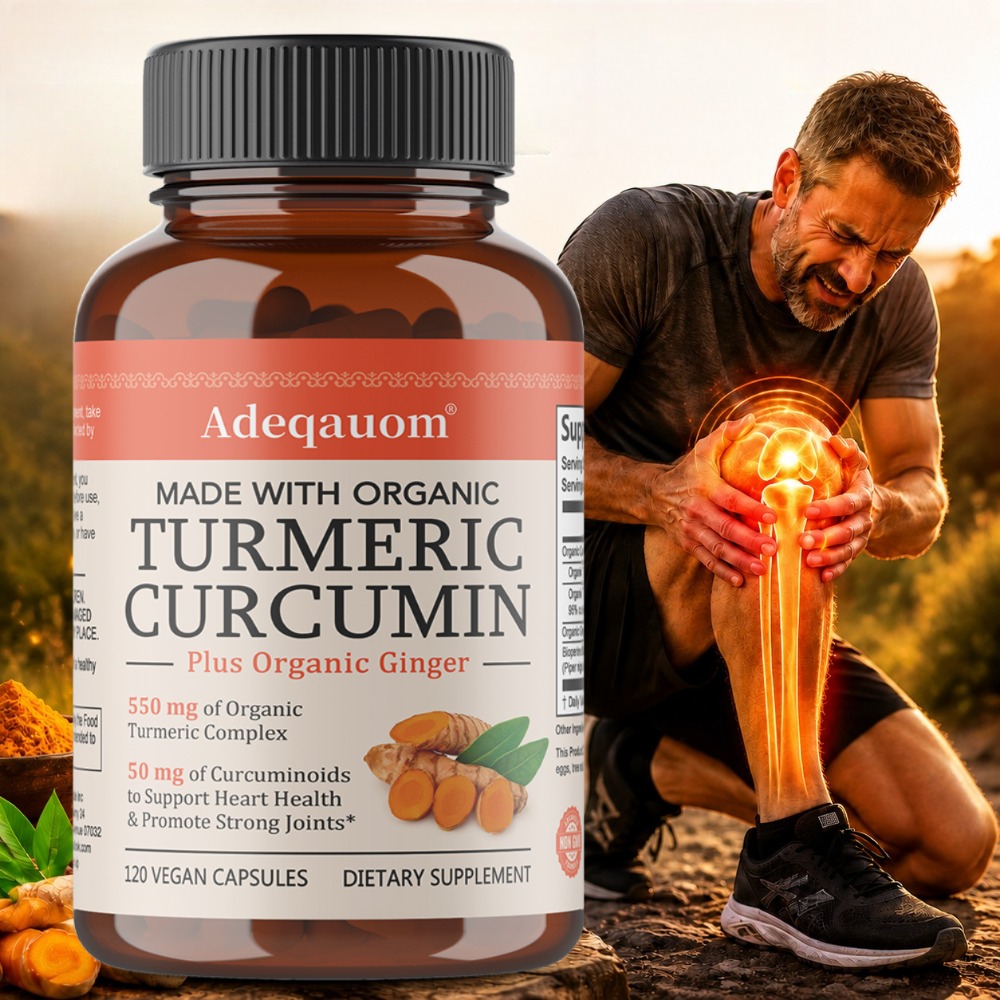 Turmeric Curcumin Capsule - مكمل الكركمين مع الفلفل الأسود لامتصاص