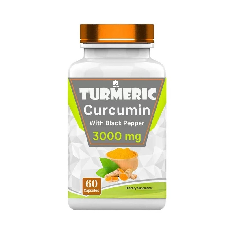 Turmeric Curcumin Capsule - كبسولات الكركم والكركمين تحتوي على الفلفل