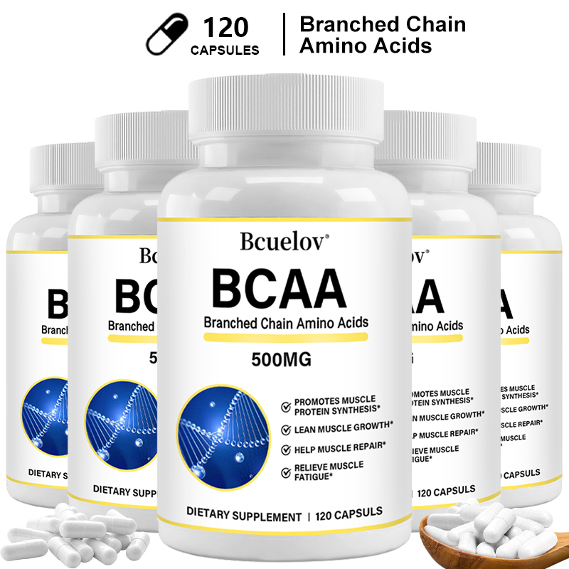 Pre Workout Supplement - مكمل سلسلة متفرعة BCAA ، كبسولات
