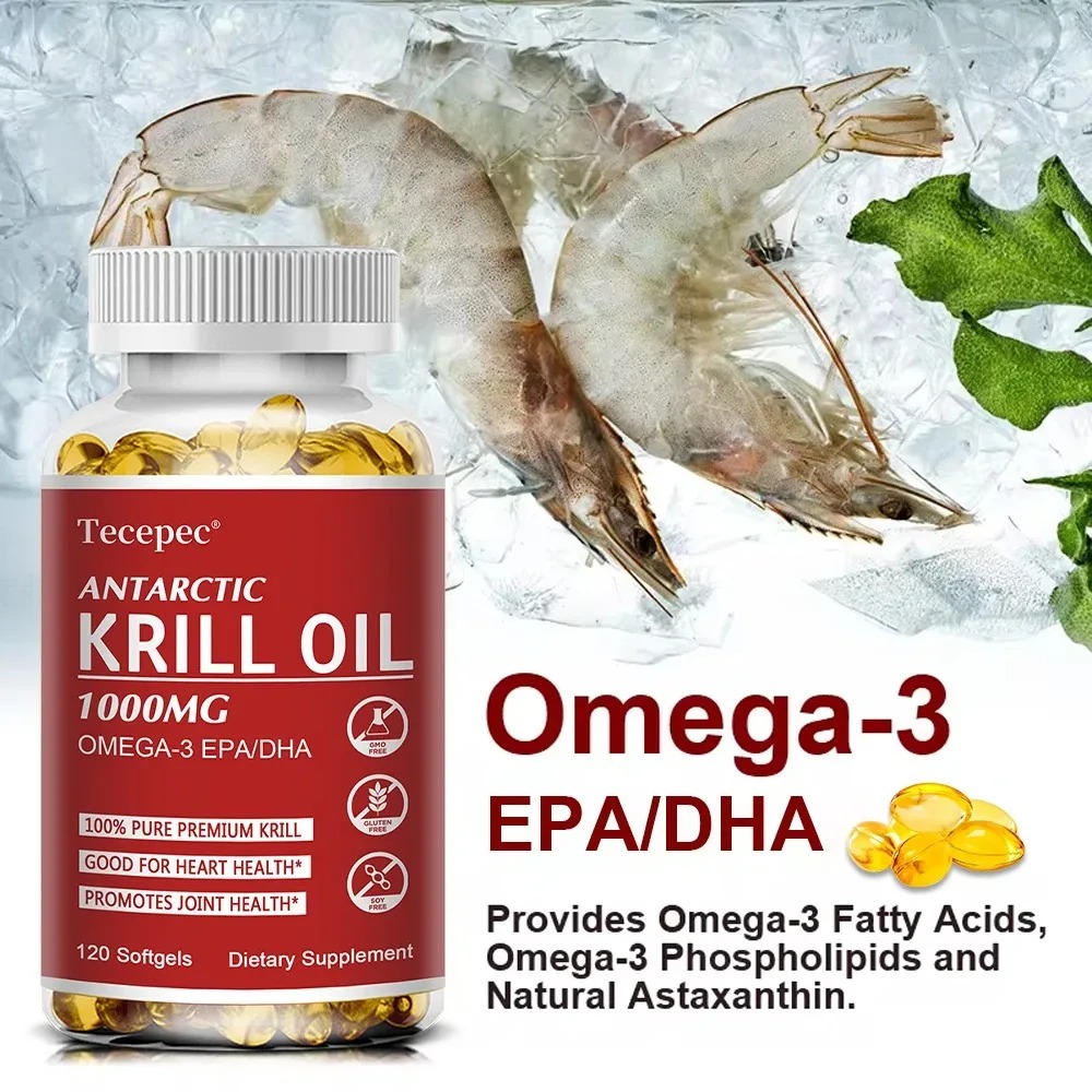كبسولات زيت الكريل من القطب ال - مراجعة Krill Oil Supplement وسعره