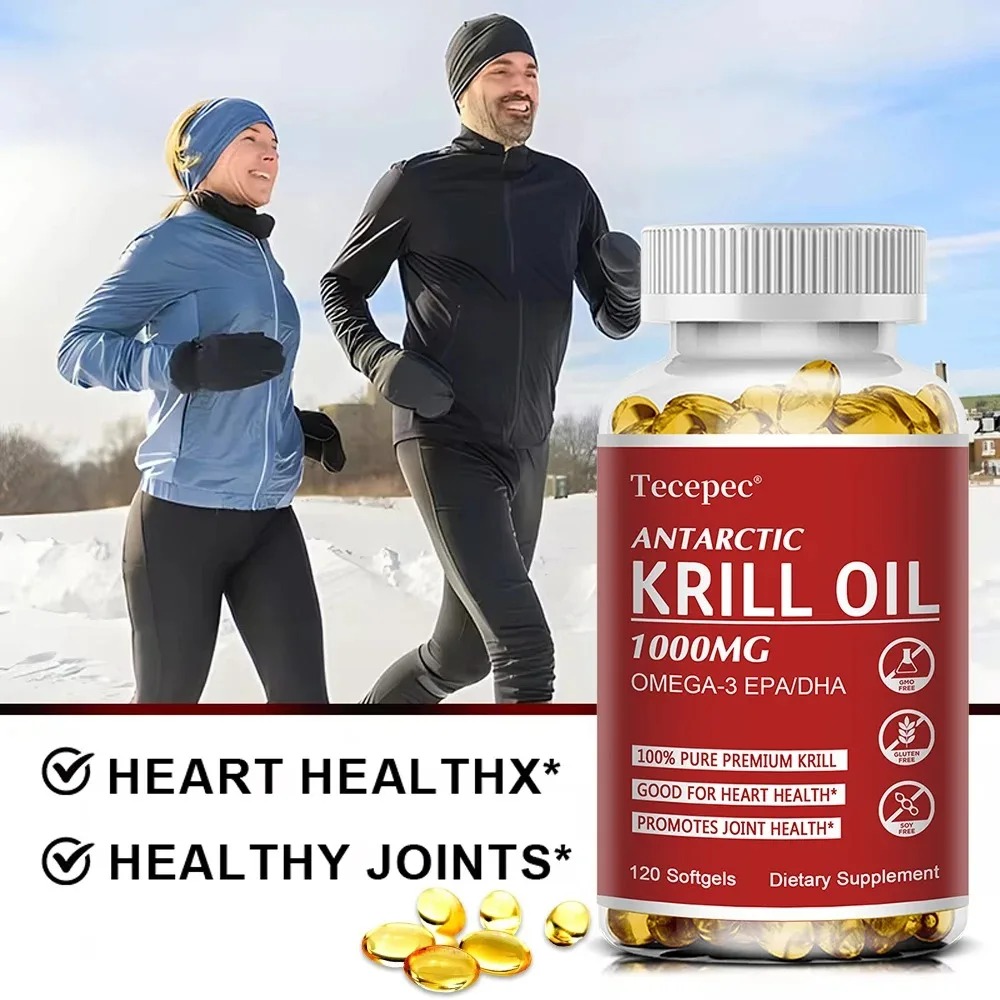 كبسولات زيت الكريل من القطب ال - مراجعة Krill Oil Supplement وسعره