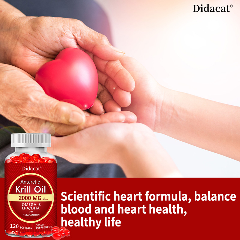 زيت الكريل الأنتاركتيكي 2000 م - مراجعة Krill Oil Supplement وسعره