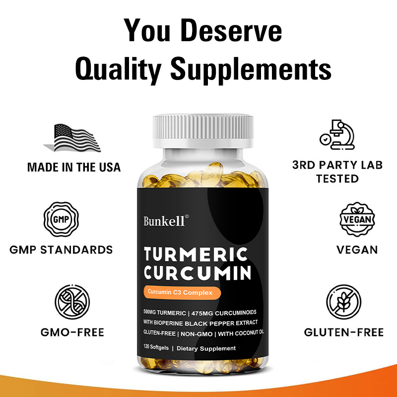 كبسولات الكركمين عالية الجودة، - مراجعة Turmeric Curcumin Capsule وسعره