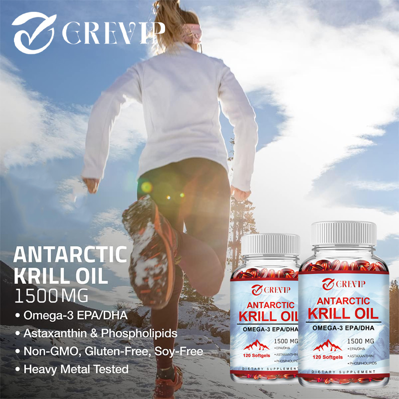 مكمل زيت الكريل من القطب الجنو - مراجعة Krill Oil Supplement وسعره