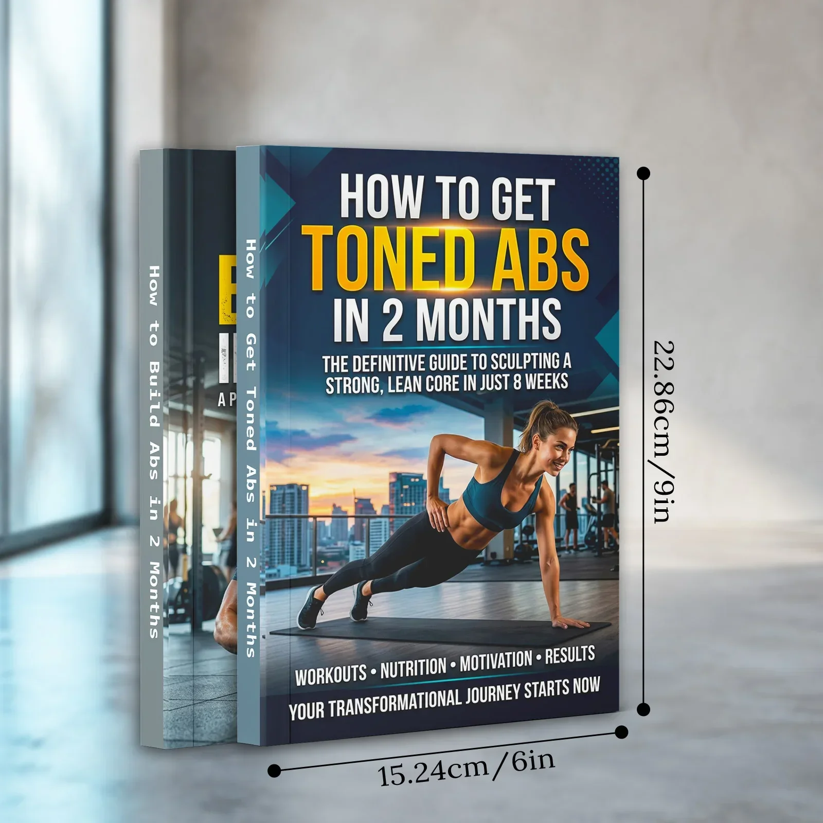 مجموعة من كتابين لتدريب عضلات  - مراجعة Fitness Nutrition Guide Book وسعره