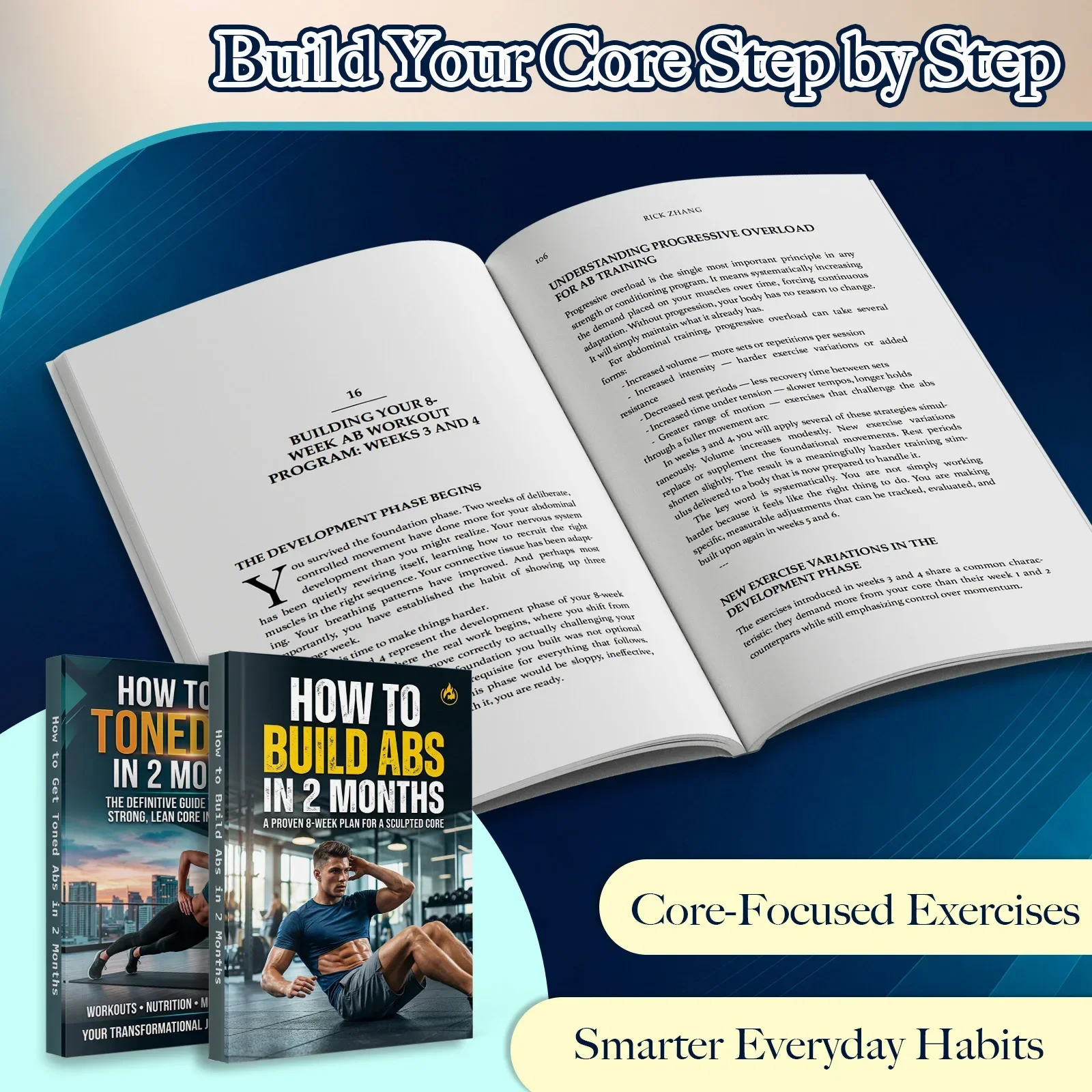 مجموعة من كتابين لتدريب عضلات  - مراجعة Fitness Nutrition Guide Book وسعره