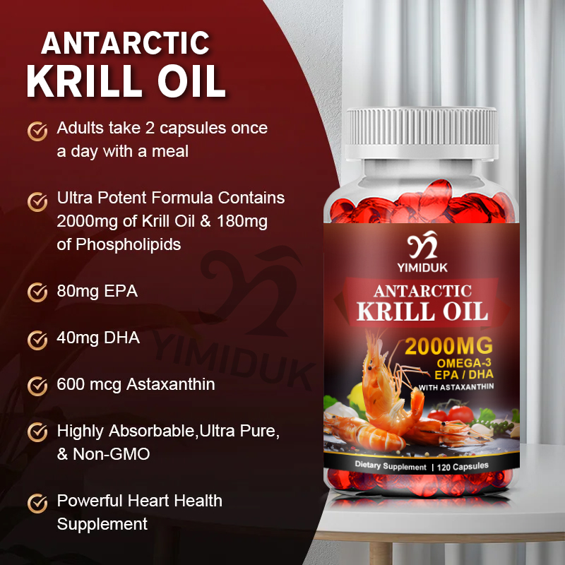 زيت كريل أنتاركتيكا 2000 مجم 1 - مراجعة Krill Oil Supplement وسعره