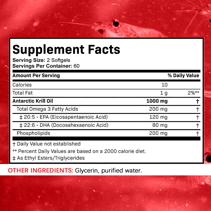 زيت الكريل القطبي 1000 ملغ - ي - مراجعة Krill Oil Supplement وسعره