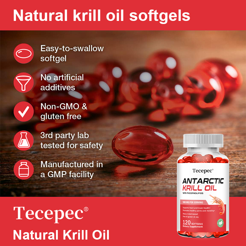 زيت الكريل القطبي 1000 ملغ - ي - مراجعة Krill Oil Supplement وسعره