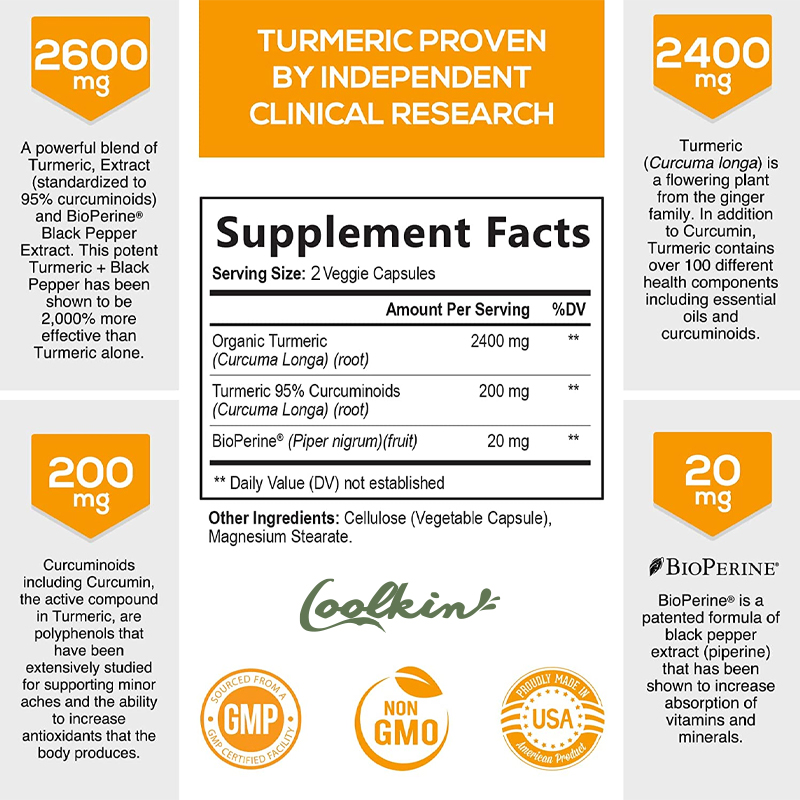 كبسولات الكركمين، دعم المفاصل  - مراجعة Turmeric Curcumin Capsule وسعره