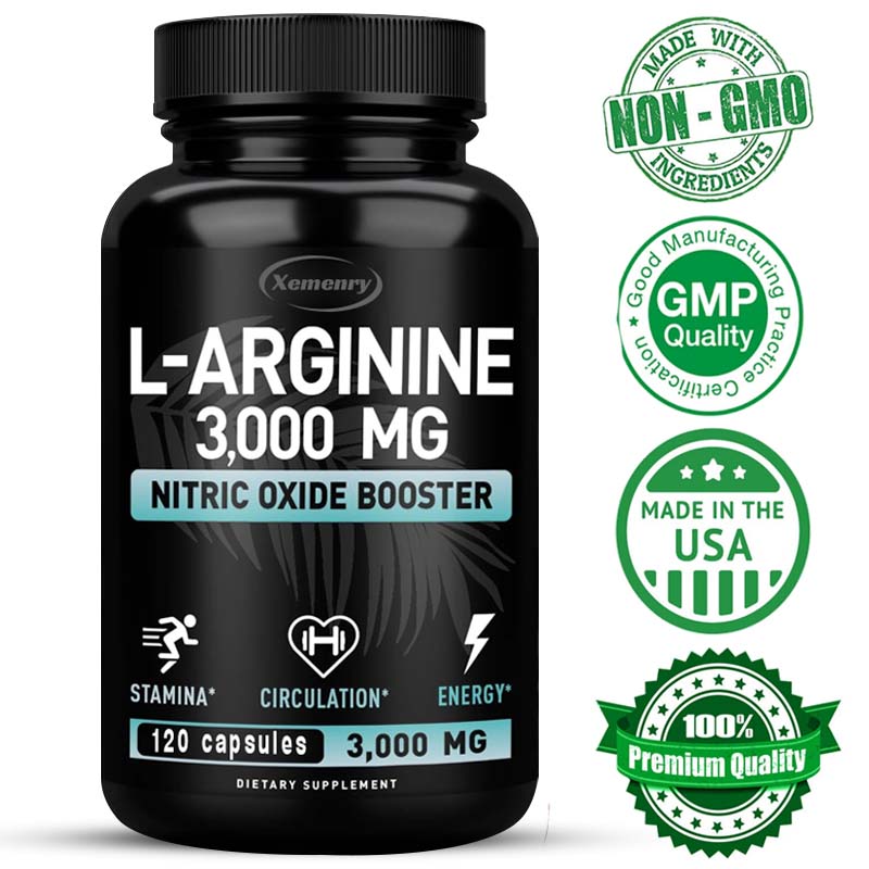 مكمل L-Arginine يعزز التحمل -  - مراجعة Pre Workout Supplement وسعره