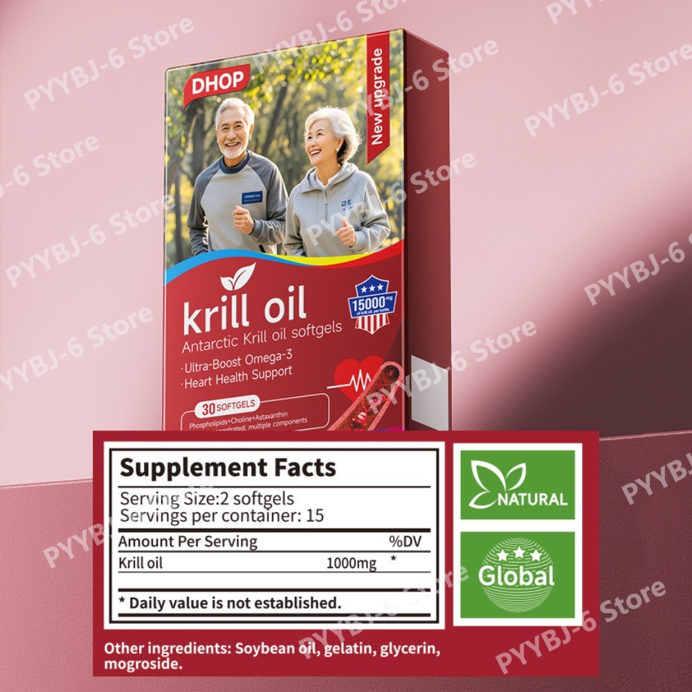 زيت الكريل من القطب الجنوبي 15 - مراجعة Krill Oil Supplement وسعره