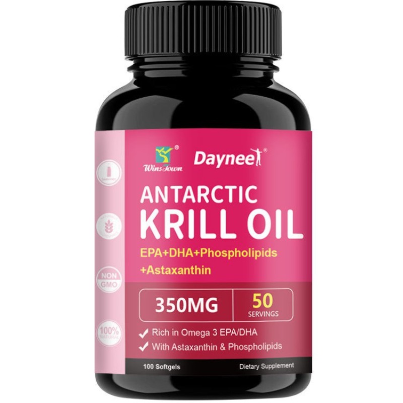 كبسولات زيت الكريل الناعمة تضم - مراجعة Krill Oil Supplement وسعره