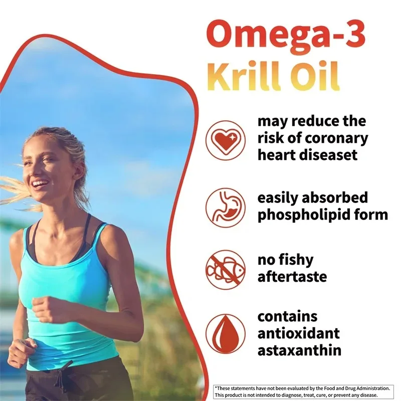زيت الكريل مع الأستاكسانتين، م - مراجعة Krill Oil Supplement وسعره
